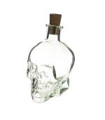 بطری شیشه ای طرح جمجمه