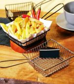 سبد سرو سیب زمینی کوچک