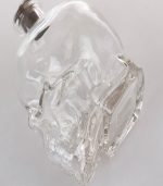 بطری شیشه ای طرح جمجمه
