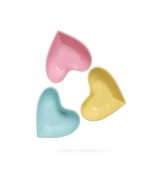 کاسه طرح قلب بسته 3 عددی