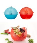 سبد میوه دوطرفه آبکش دار