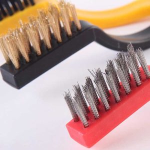 فرچه سیمی مسواکی 3 عددی رنگی