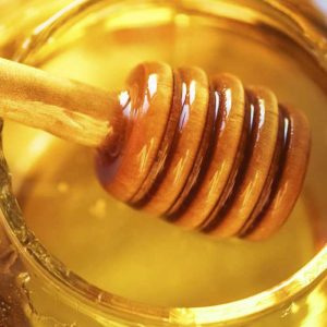 قاشق عسل خوری چوبی