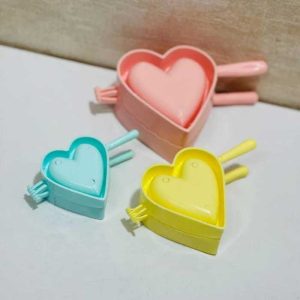 قالب پیراشکی طرح قلب 3 عددی