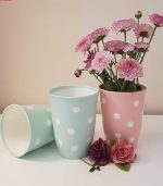 لیوان مدل خالدار