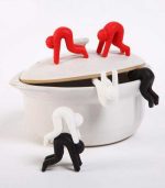 نگهدارنده درب قابلمه طرح آدمک