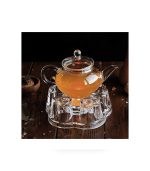 وارمر قوری شیشه ای طرح قلب