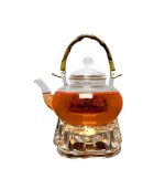 وارمر قوری شیشه ای طرح قلب