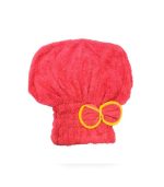 کلاه حوله ای حمام طرح پاپیون