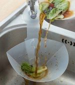 تفاله گیر طلقی سینک